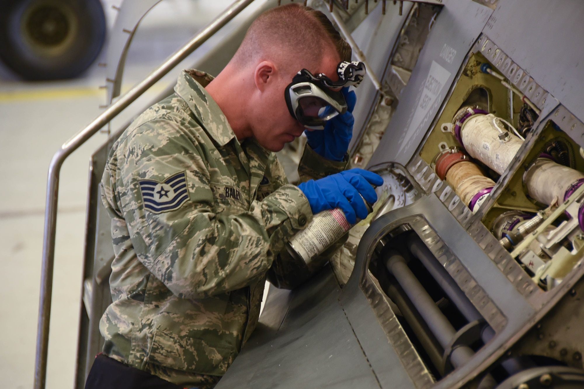 More than a dozen 926th maintainers performed their annual training working side-by-side 301st maintainers in Fort Worth to hone their aircraft maintenance skills and increase readiness.