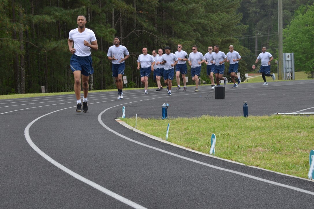 Dobbins Airmen run for sexual assault survivors