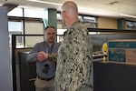 Distribution’s Creznic presented commander’s coin