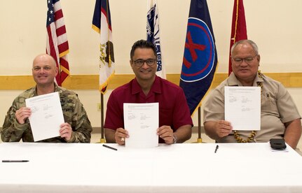 Army Reserve signs MOU with local police force in American Samoa