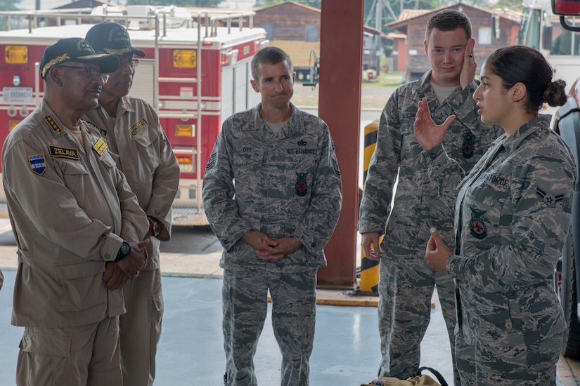 Honduran leadership visits Soto Cano