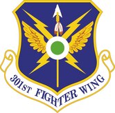 301st Fighter Wing Shield