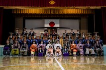 US Marines experience traditional Japanese culture