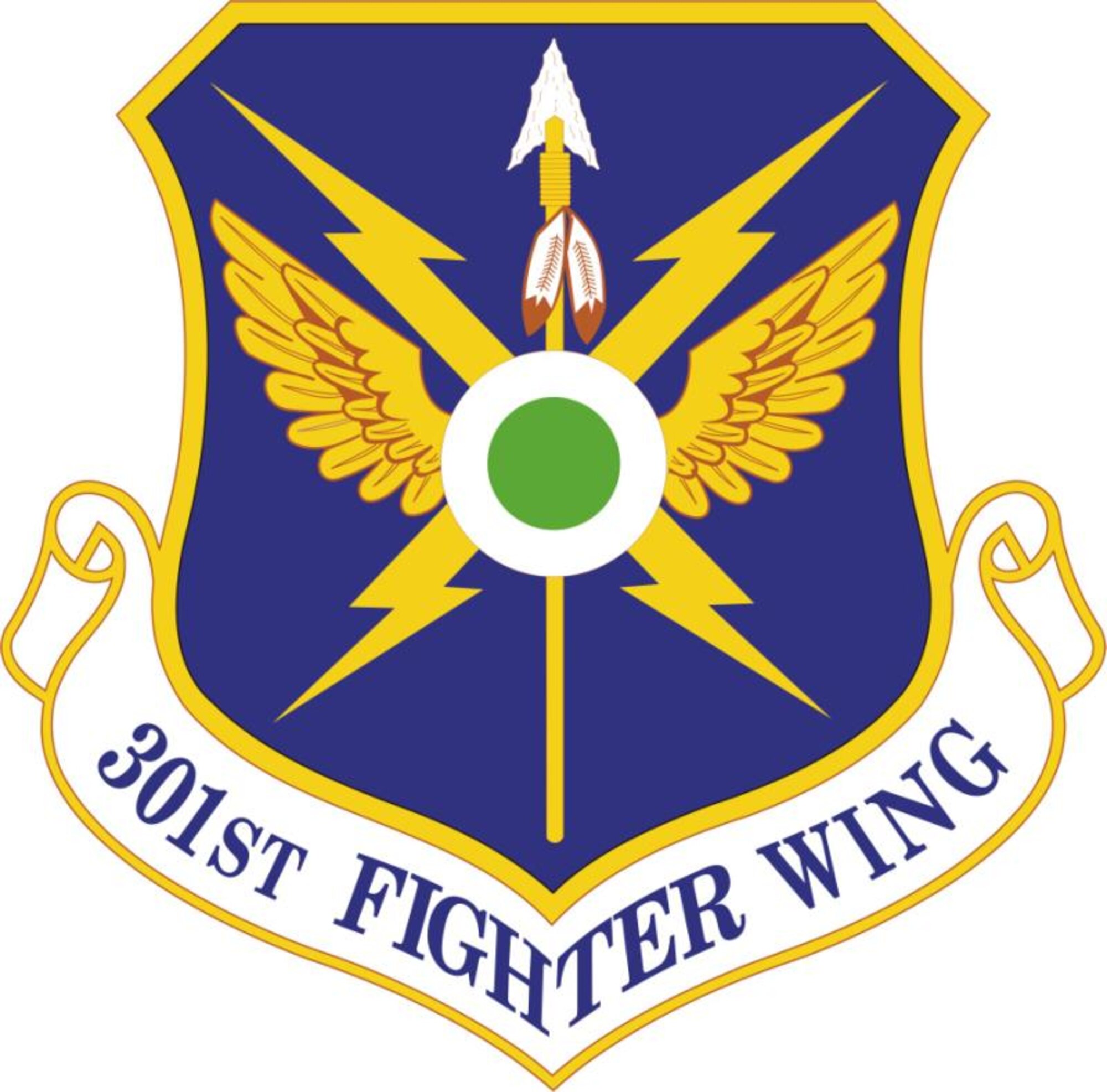 301st Fighter Wing Shield