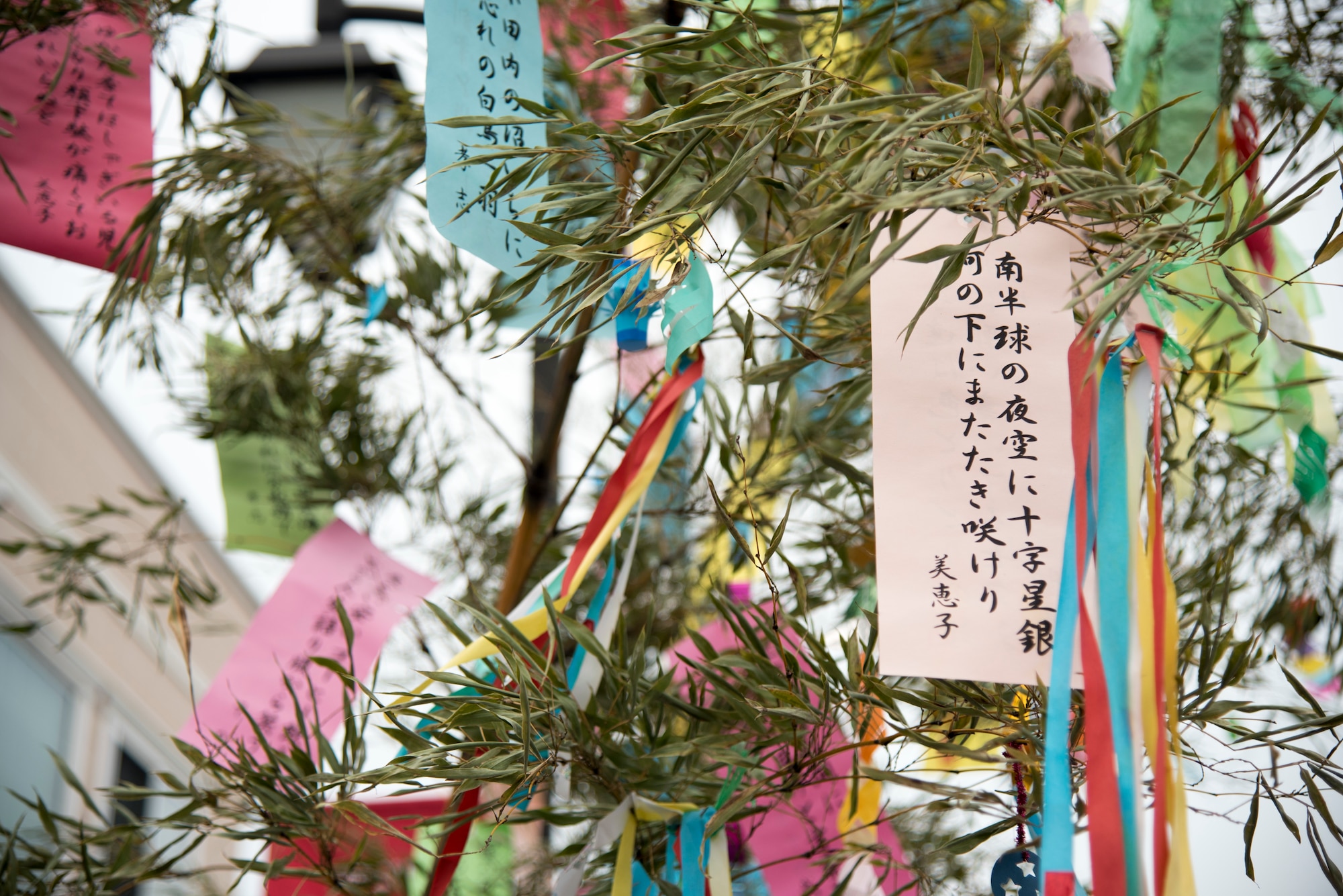 Tsukuda Kazuhito, a food vendor cook, prepares yakisoba noodles during the Tanabata Festival in Misawa City, Japan, July 26, 2019. The festival offered traditional Japanese food items such as octopus balls called, “takoyori,” meat on a stick called, “yakitori” and fried chicken called, “kara-age.” (U.S. Air Force photo by Branden Yamada)