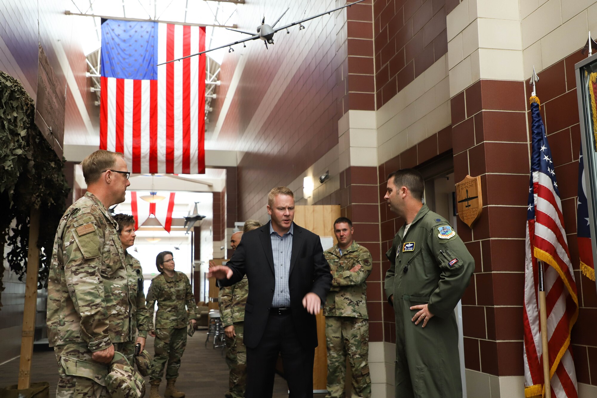 Congressman tours military base