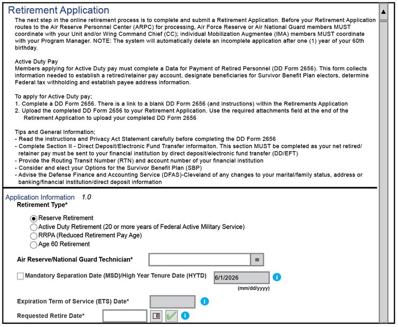 Navigating the retirement application process > Citizen Airman Magazine