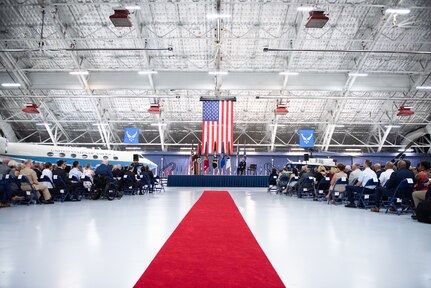 Air Force Gen. Paul J. Selva, vice chairman of the Joint Chiefs of Staff, retires in a ceremony hosted by Marine Corps Gen. Joe Dunford, chairman of the Joint Chiefs of Staff, at Hanger 3, Joint Base Andrews, Md., July 31, 2019. Gen. Selva retires after over 39 years of service.