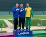 Brian Burrows and U.S. Army Staff Sgt. Derek Haldeman represented Team USA in Men’s Trap at the 2019 Pan American Games in Lima, Peru. Not only did these two athletes claim the Gold and Silver Medals, they claimed the last two possible Olympic quotas in Men’s Trap for Team USA, something that has not happened since 2008! Haldeman is a Sunbury, Ohio native who is a competitive marksman/instructor with the U.S. Army Marksmanship Unit at Fort Benning, Georgia. (Courtesy photo)
