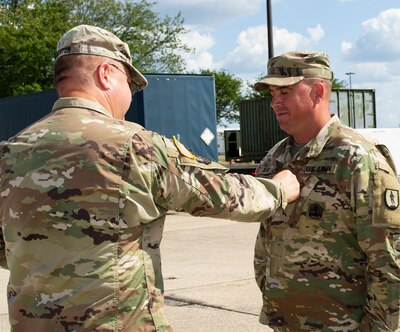 That Lael was promoted to Sgt. 1st Class in a July 30 ceremony.