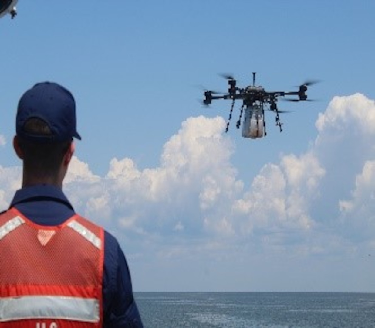 DLA Troop Support, NJIT/NJII conduct drone research test flights in Cape May