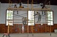 Carpenters of the 127th Civil Engineering Squadron hang and mud drywall during a renovation project at Fort Indiantown Gap National Guard Training Center, Annville, Pennsylvania, on July 22, 2019.