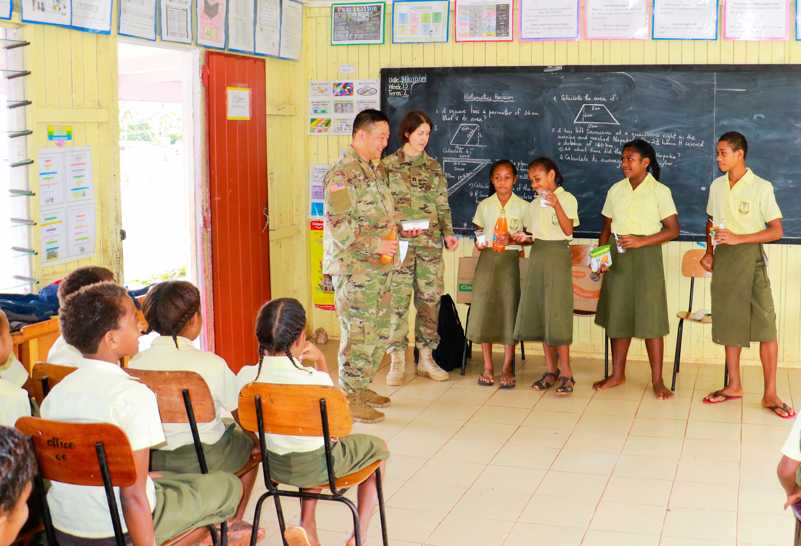 Civil Outreach Strengthens Relationships During Pacific