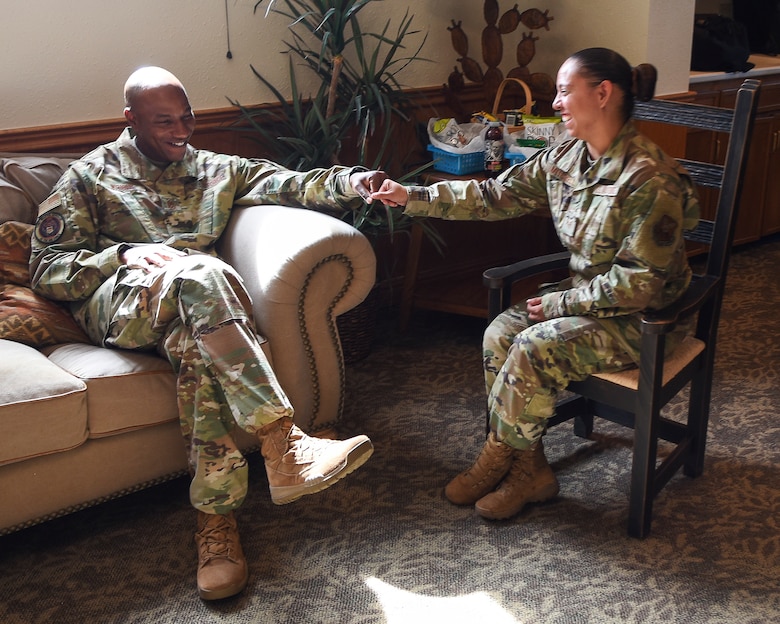 CMSAF visits Dyess, impacts Airman's life