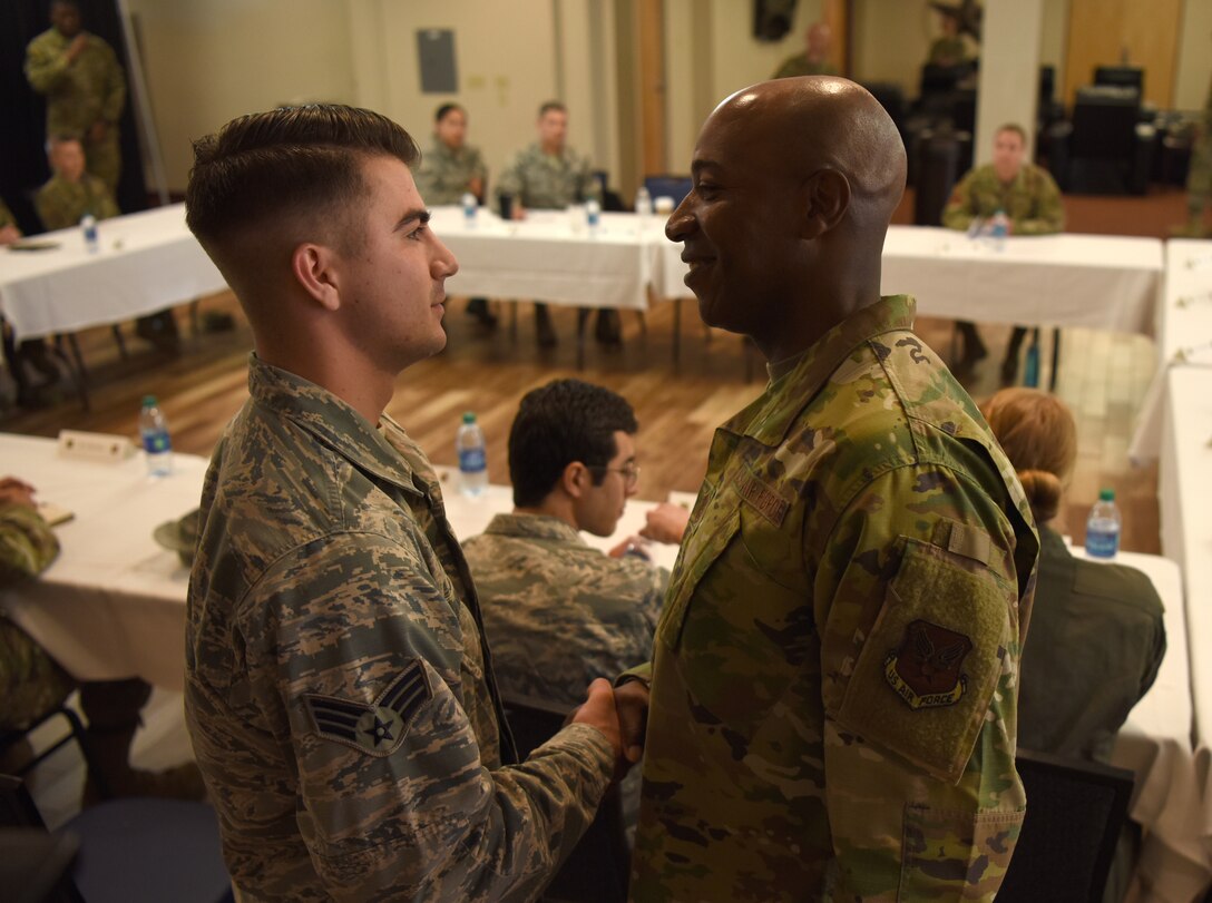 CMSAF visits Dyess, inspires Airmen