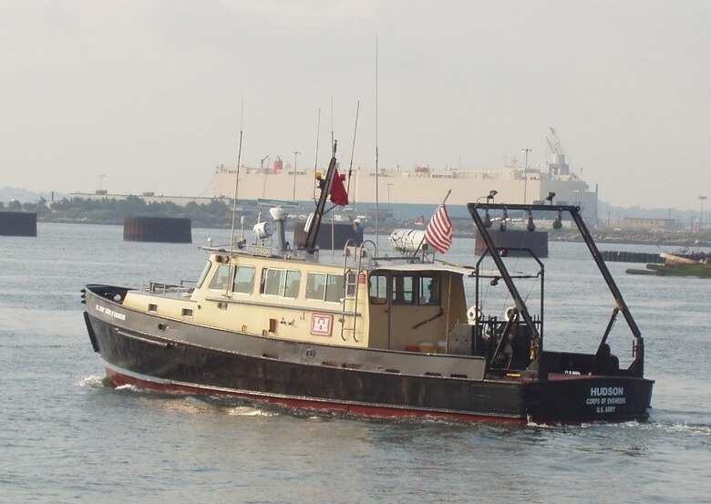U.S. Army Corps of Engineers vessel M/V Hudson spent 56 years performing various water-related missions throughout New York & New Jersey Harbor.