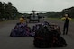 A U.S. Navy sailor deployed to the U.S.N.S. Comfort guides in a UH-60 Blackhawk carrying medical equipment and supplies July 21, 2019, Punta Arenas, Costa Rica. Pilots and aircrew assigned to the 1st Battalion, 228th Aviation transported personnel and equipment to allow the U.S. Naval Ship Comfort to provide medical care to Costa Rican citizens and Venezuelan migrants as part of the United States enduring promise of helping its southern neighbors. The Winged Warriors transported more than 470 people and 20 tons of cargo from July 21 - 30. (U.S. Air Force photo by Staff Sgt. Eric Summers Jr.)