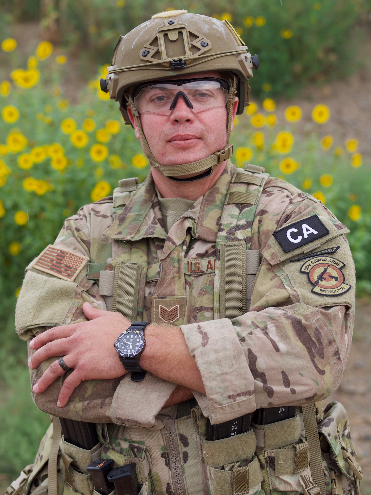 212th Rescue Squadron Combat Arms instructor competes to improve