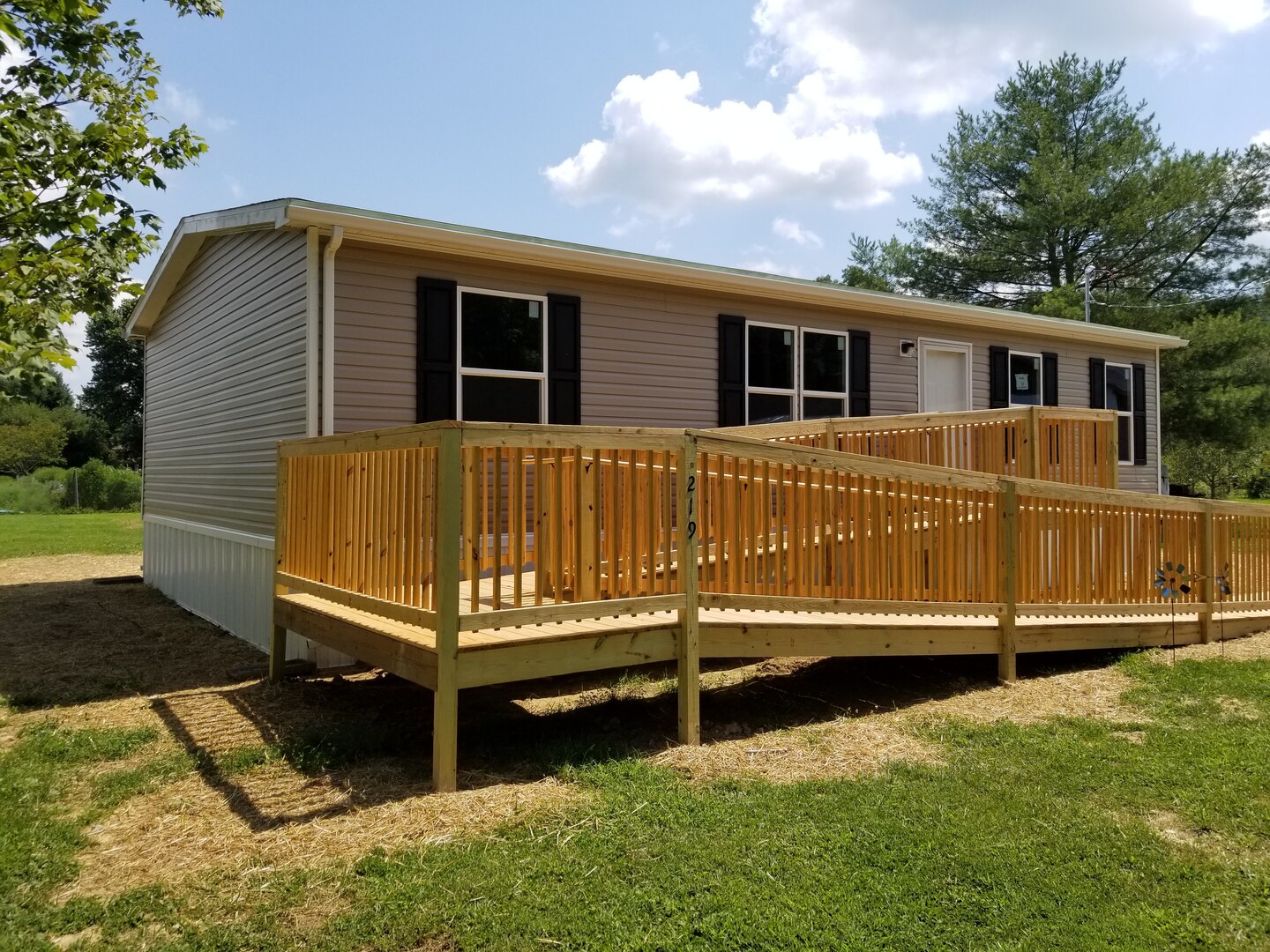 A completed RISE West Virginia home.