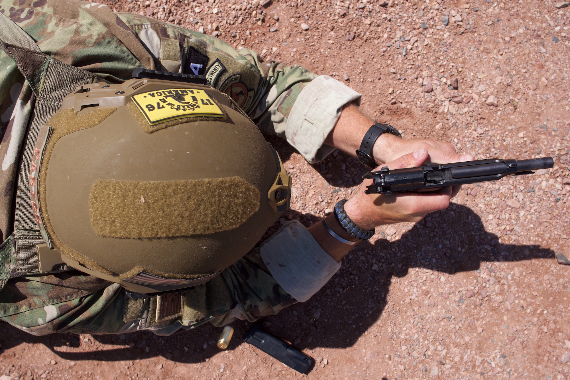 212th Rescue Squadron Combat Arms instructor competes to improve