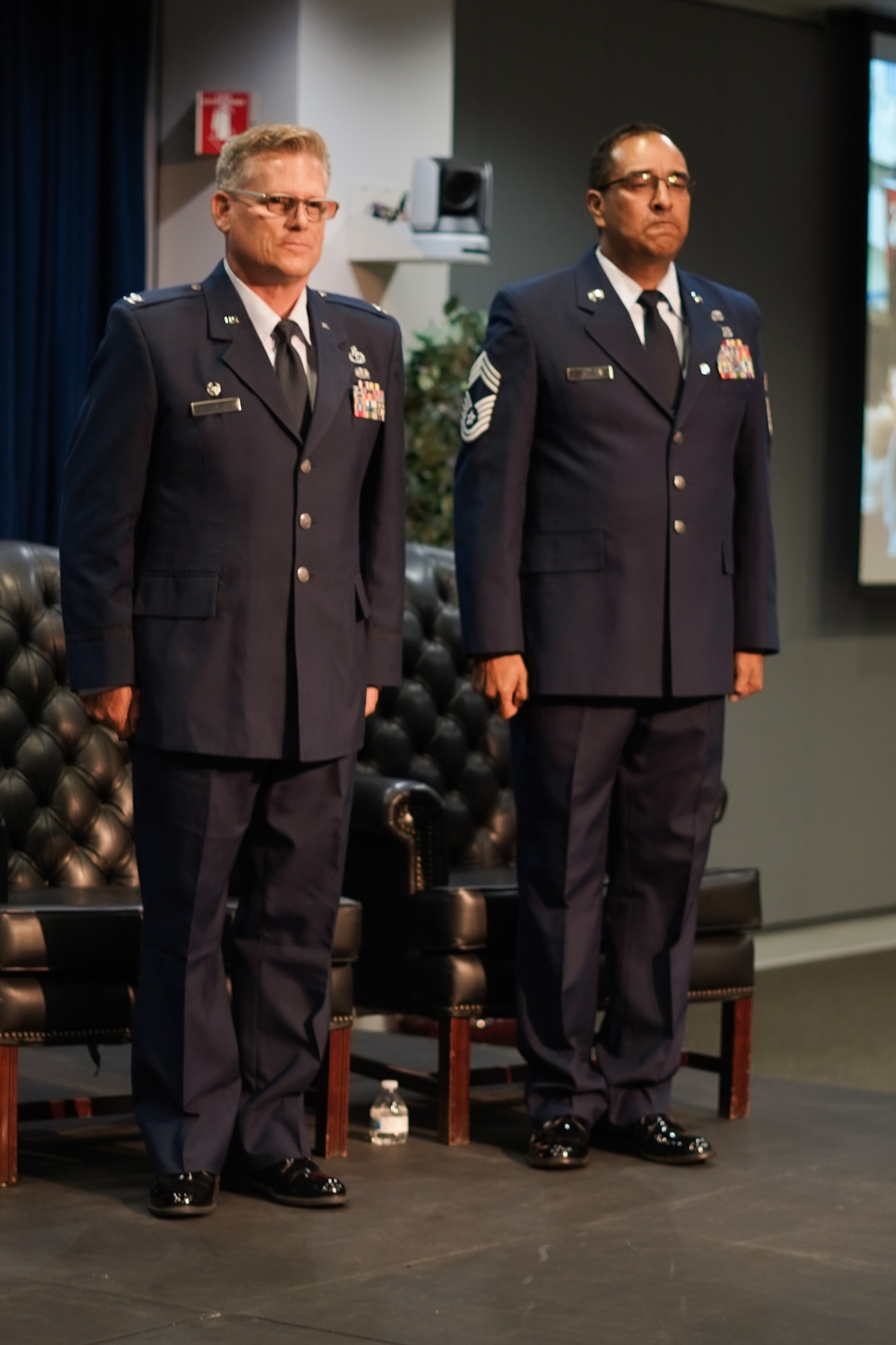 CMSgt. Glen S. Jimenez, Business Administration Functional Area Manager 349th Air Mobility Wing, Travis Air Force Base, California closed out his 33 year career with the United States Air Force in a ceremony on July 18, 2019 at Los Angeles AFB.