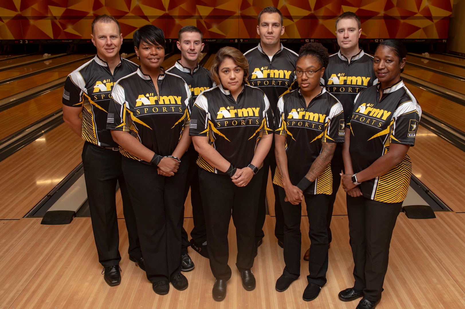 Picture of the 2019 Armed Forces Bowling Championship Participants