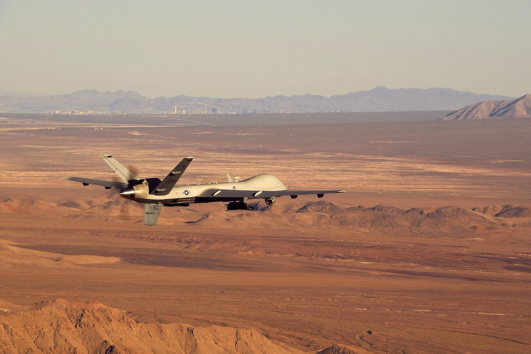 MQ-9 Reaper In Flight