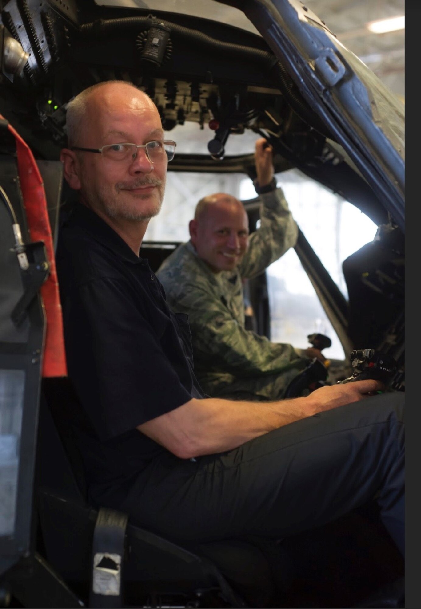 International Maritime Rescue Federation Chairman Captain Udo Helge Fox, visited the 920th Rescue Wing, at Patrick Air Force Base, Florida, June12, 2019. He came to the know the wing after awarding wing Airmen with the German Maritime Search and Rescue Service the Medal of Honor on Ribbon for Rescue Missions at Sea in Gold in a special ceremony held in Berlin, Germany Jan. 26, 2018, at the German Martime Museum.

The wing was honored for its rescue of two German citizens, a father and son, whose vessel caught fire approximately 500 nautical miles off the east coast of Cape Canaveral, Florida, July 7, 2017.

Udo is a Master Mariner and has been Executive Director of the German Maritime SAR Service (DGzRS) since 2001. He has personally made a huge contribution to improving maritime SAR around the globe, working on behalf of the German Government, the IMRF, the International Maritime Organization (IMO) and the European Union. Earlier this year, Udo was awarded the Order of Merit of the Federal Republic of Germany in recognition of his work. (U.S. Air Force photo Tech. Sgt. Jared Trimarchi)