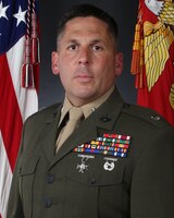 Lt. Col. Jonathan C. Glover, commanding officer of 2nd Battalion, 10th Marine Regiment, 2nd Marine Division.