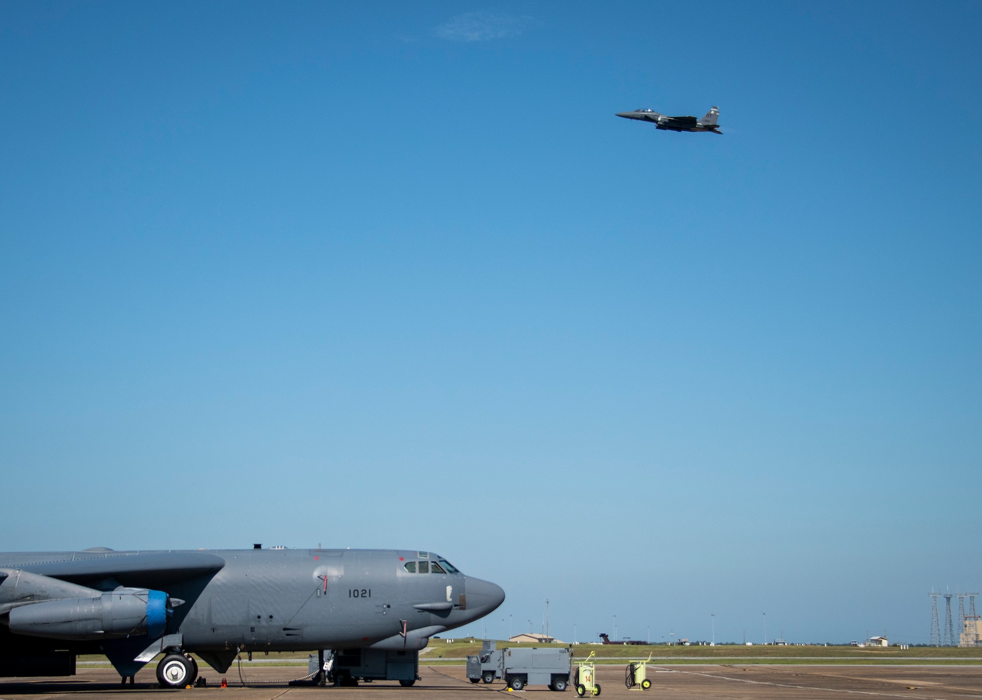 Bomber on base