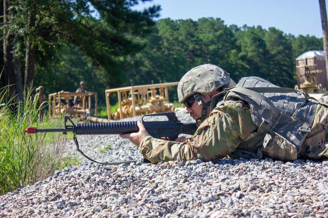 952nd Quartermaster Company Enhances Training with Perimeter Defense