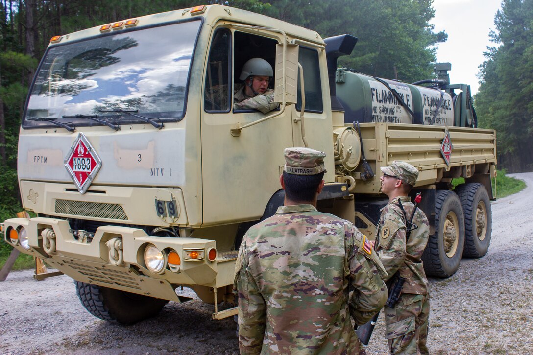 952nd Quartermaster Company Enhances Training with Perimeter Defense