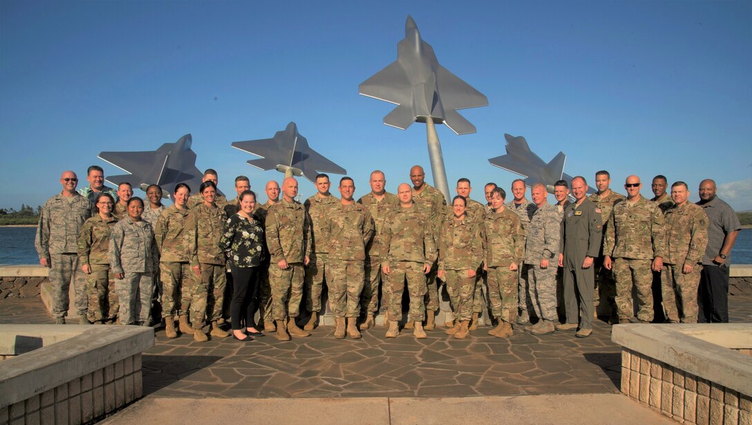 Airmen from across U.S. Pacific Air Forces participate in the U.S. Air Force Continuous Process Improvement Senior Leader Course July 30 through August 2. Senior leaders can now return their units and seek ways to improve efficiency and effectiveness throughout the Air Force. (U.S. Air Force photo by 2nd Lt. Amber R. Kelly-Herard)