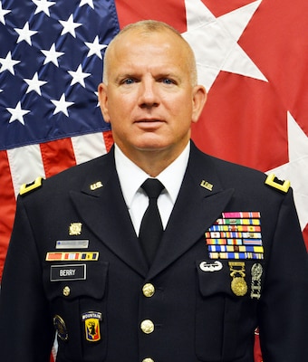 Major General Michael Berry Official Photo