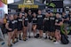 Members of the U.S. Army Warrior Fitness Team attended the 2019 CrossFit Games to support their teammates, Capt. Chandler Smith and Lt. Col. Anthony Kurz, participating in the event. During their visit, the team engaged with the fitness community to share the Army's story. In the photo, from left to right: Capt. Deanna Clegg, Capt. Kaci Clark, Capt. Allison Brager, First Sgt. Glenn Grabs, Capt. Ashley Shepard, Command Sgt. Major. Jan Vermeulen, Capt. Rachel Schreiber, Staff Sgt. Neil French, Spc. Jacob Pfaff, Sgt. 1st Class Carlos Zayas, Staff Sgt. Gabriele Burgholzer. (Photo Credit: Devon L. Suits)