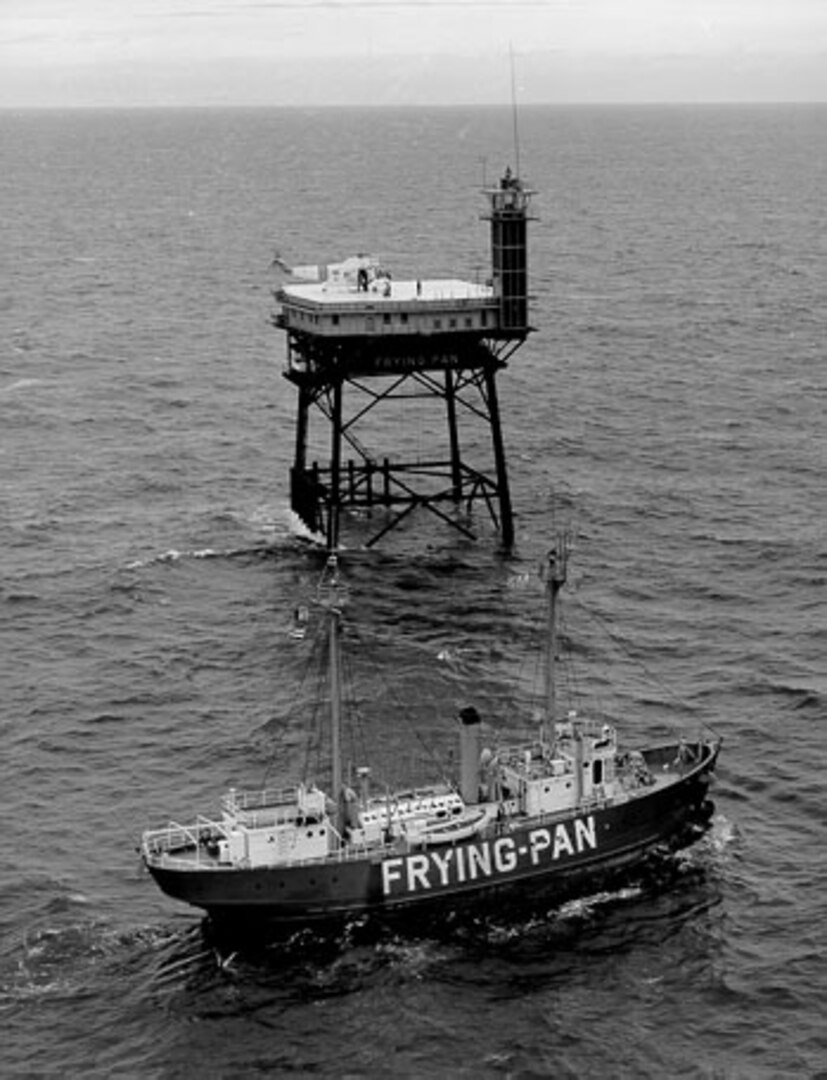 Frying Pan Shoals Light Tower > United States Coast Guard > All