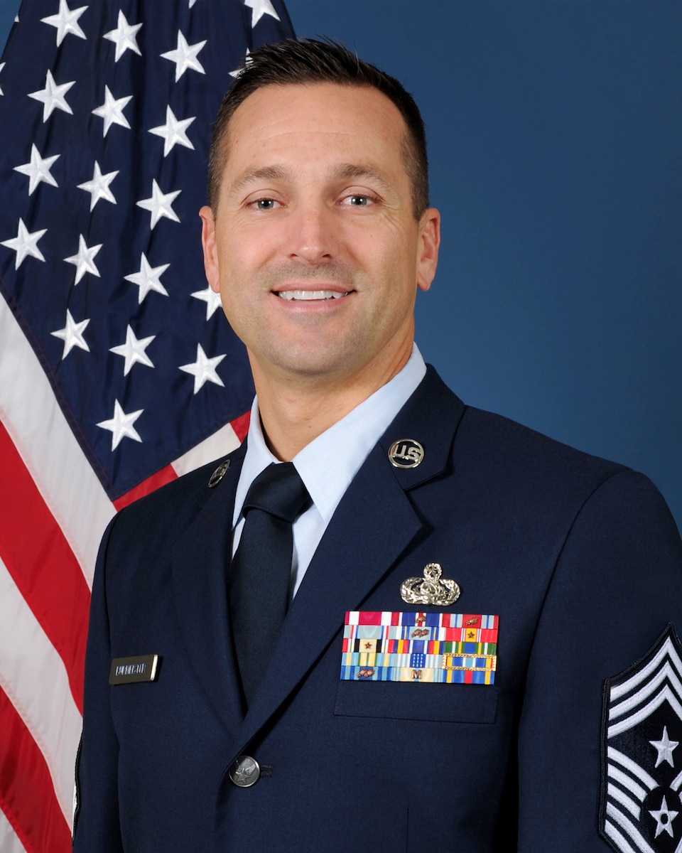 Command Chief Master Sgt. James Burmeister
