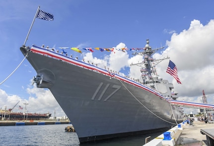 Warship USS Paul Ignatius (DDG 117)