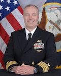CAPT Mark R. Garrigus Official Navy Portrait