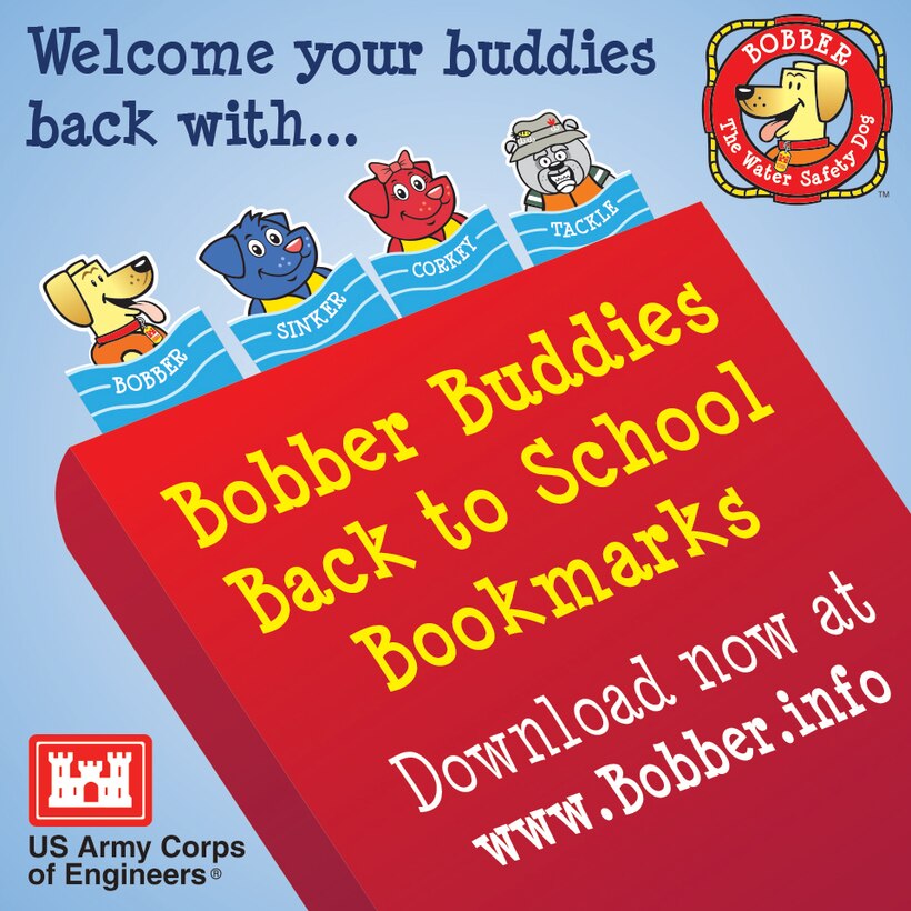 Download your FREE Bobber and Friends bookmarks now! Available for a limited time at www.bobber.info