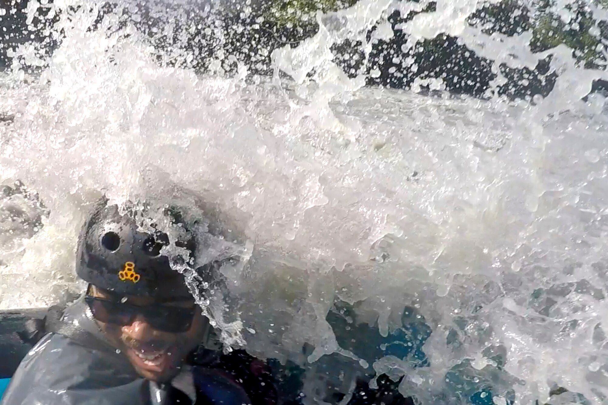 Members from the 673d Civil Engineer Group ride whitewater rapids on the Matanuska River, Alaska, as a Task Force True North activity July 26, 2019. Task Force True North is an initiative started in July 2018 to address Comprehensive Airman Fitness and decrease negative outcomes like sexual assault, suicide, domestic and workplace violence. Task Force True North embeds a religious support team and mental health counselors in groups to decentralize resources available to Airmen.