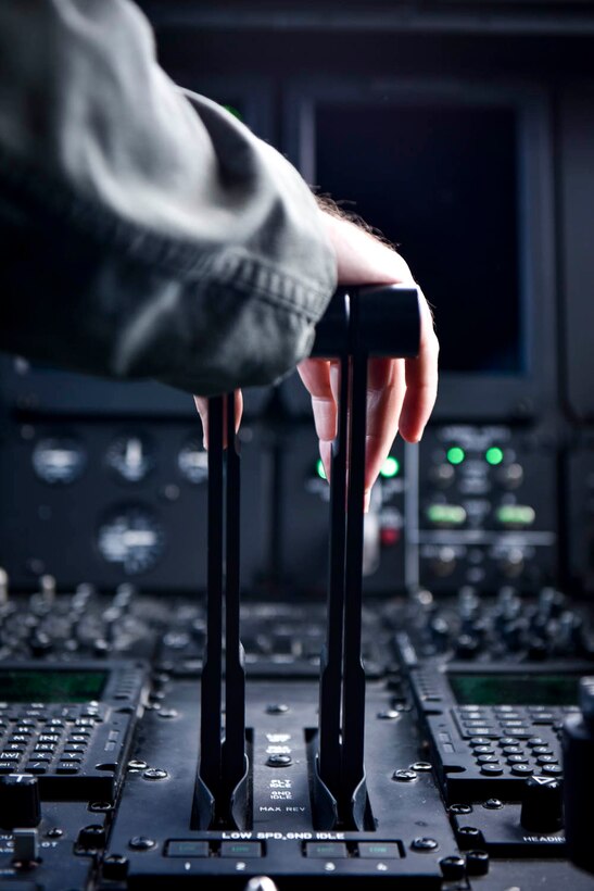 Maj. Seth Lake, 327th Airlift Squadron pilot, and Maj. Maj. Matthew Heisel, 327th Airlift Squadron pilot, begin preparations for take-off during a training flight to further enhance readiness on August 3, 2019, at Little Rock Air Force Base, Ark. The C-130 is capable of using unprepared runways for takeoff and landings and was originally designed as a troop, medevac, and cargo transport aircraft. The combat airlift and airdrop capabilities we provide for all services gives flexibility and agility to combatant commanders. The Reserves have one weekend a month, two weeks a year to fulfill training in order to prepare for real world missions and requirements. (U.S. Air Force photo by Senior Airman Nathan Byrnes)