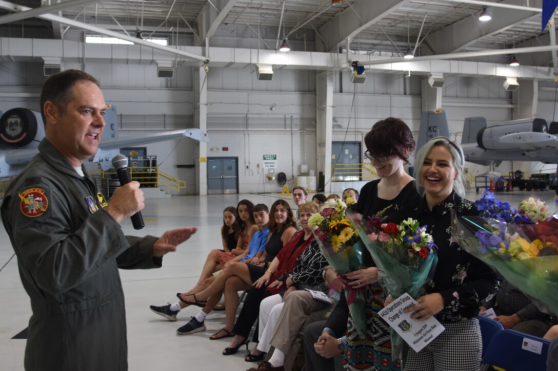 442d Operations Group change of command