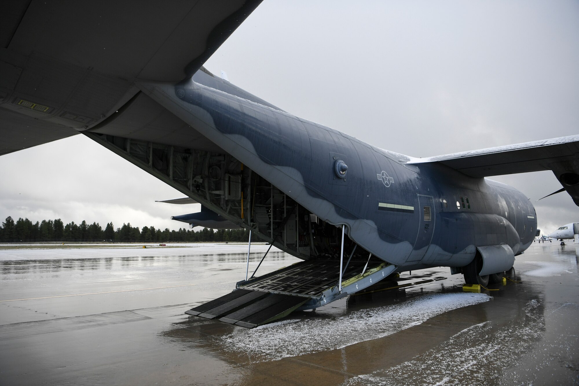 A photo of rescue assets participating in the combat search and rescue exercise, Red Flag Rescue