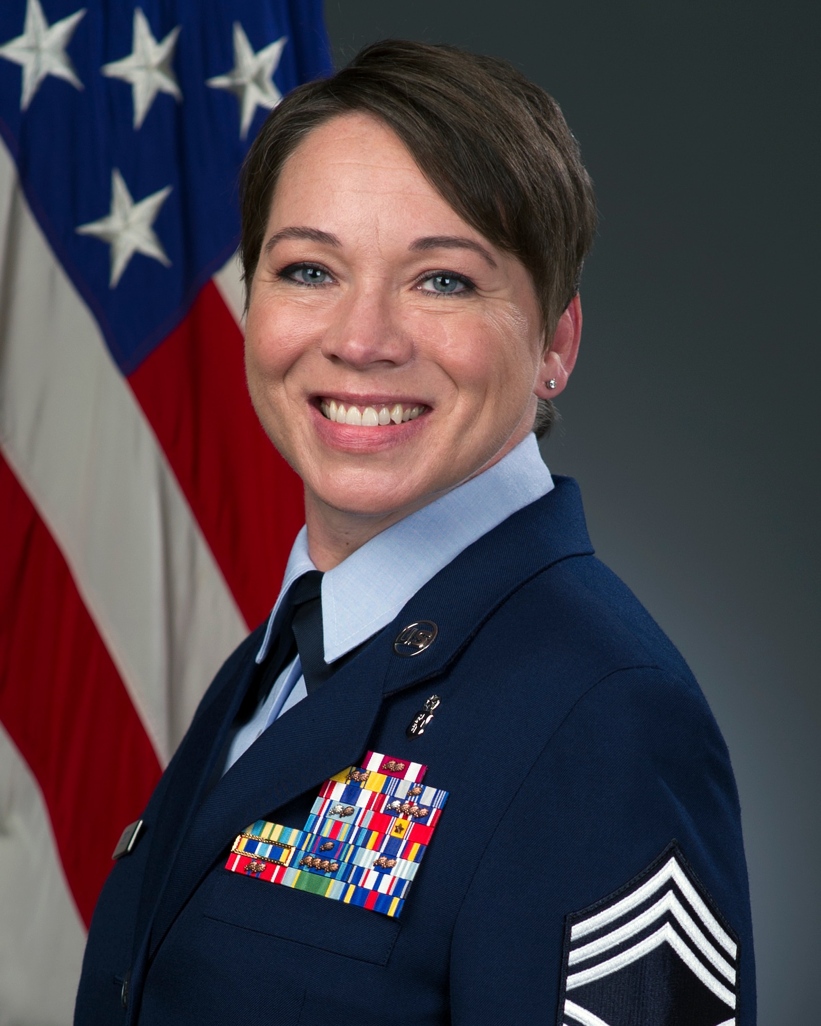 Chief Master Sgt. Kimberly Green, 60th Aerospace Medicine Squadron superintendent, shares a lesson she learned about leadership and the importance of feedback. (Courtesy Photo)