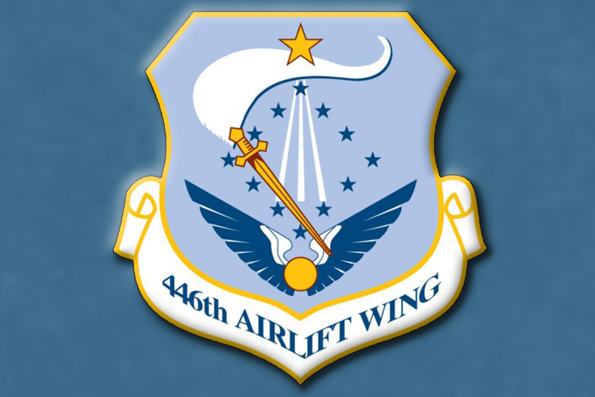 446 Airlift Wing unit crest