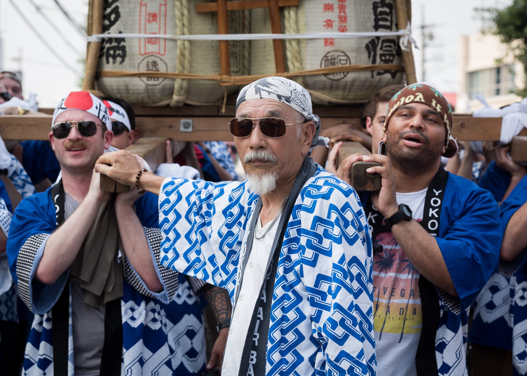 Yokota Airmen participate in Tanabata Festival