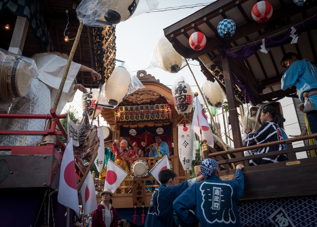Yokota Airmen participate in Tanabata Festival