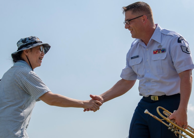 Yokota Airmen participate in Tanabata Festival