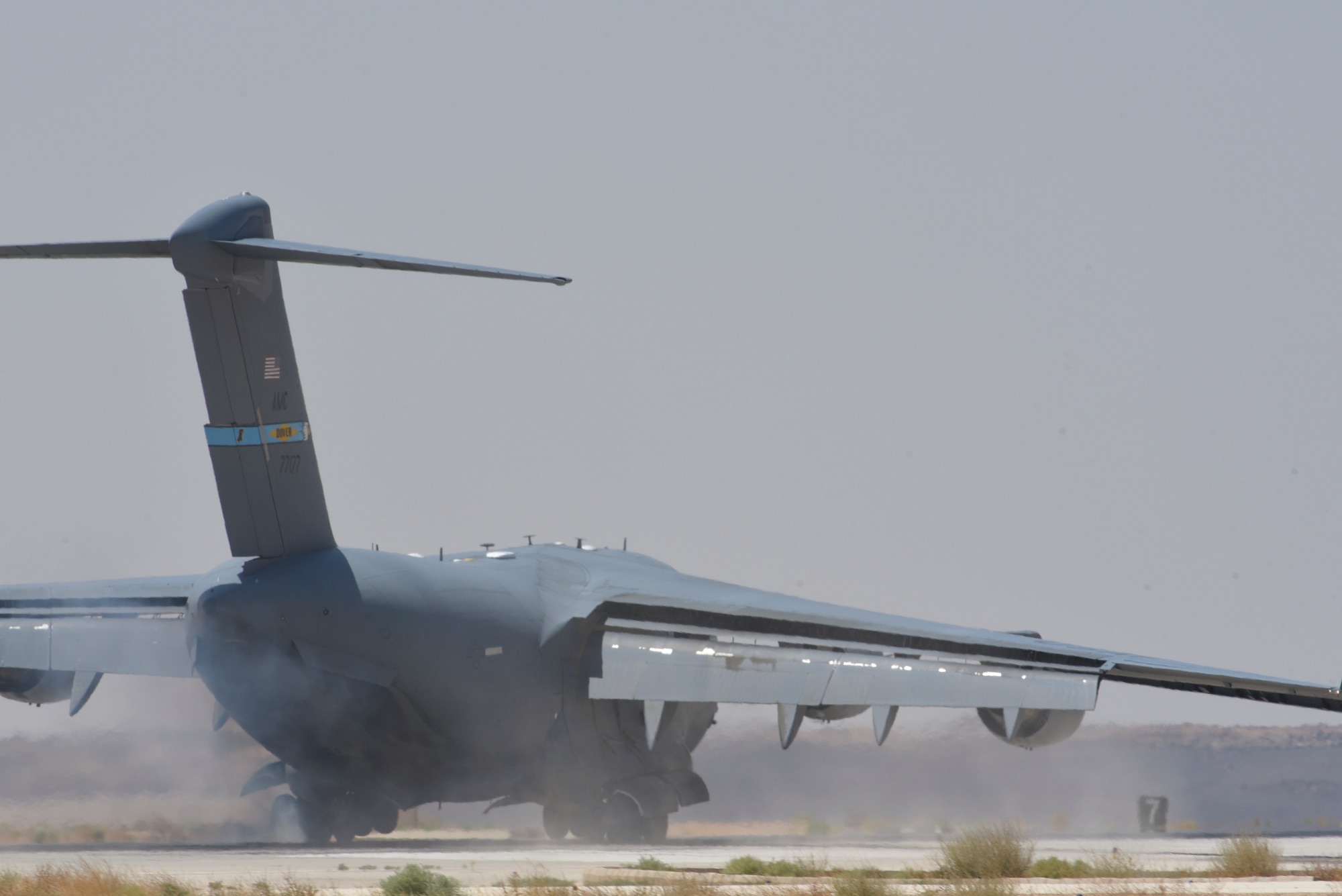 C-17 landing